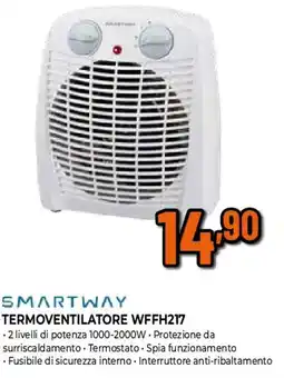 Ipercoop SMARTWAY TERMOVENTILATORE WFFH217 offerta