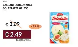 Prezzemolo e Vitale Galbani gorgonzola dolcelatte offerta