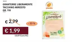Prezzemolo e Vitale Granterre liberamente tacchino arrosto offerta