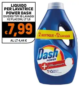 Ekom Liquido per lavatrice power DASH offerta