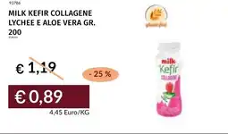 Prezzemolo e Vitale Milk kefir collagene lychee e aloe vera offerta