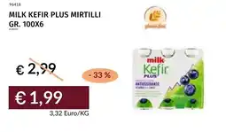 Prezzemolo e Vitale Milk kefir plus mirtilli offerta