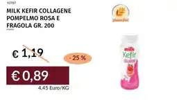Prezzemolo e Vitale Milk kefir collagene pompelmo rosa e fragola offerta
