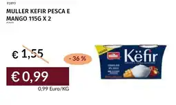 Prezzemolo e Vitale Muller kefir pesca e mango offerta