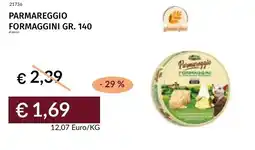 Prezzemolo e Vitale Parmareggio formaggini offerta