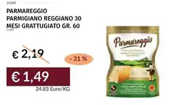 Prezzemolo e Vitale Parmareggio parmigiano reggiano 30 mesi grattugiato offerta