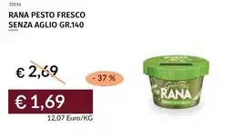 Prezzemolo e Vitale Rana pesto fresco senza aglio offerta