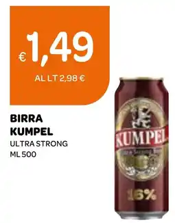 Ekom Birra kumpel ultra strong offerta