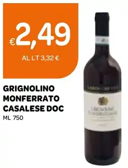 Ekom Grignolino monferrato casalese doc offerta