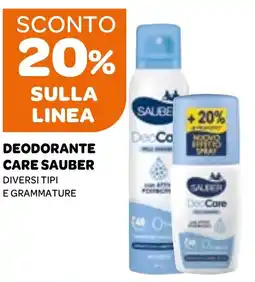 Ekom Deodorante care SAUBER offerta