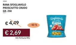 Prezzemolo e Vitale Rana sfogliavelo prosciutto crudo offerta