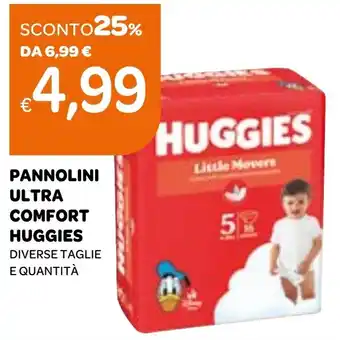 Ekom Pannolini ultra comfort HUGGIES offerta