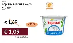 Prezzemolo e Vitale Sojasun bifidus bianco offerta