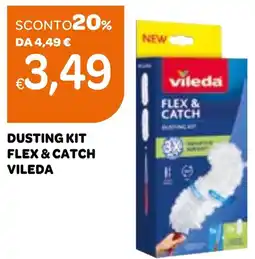Ekom Dusting kit flex & catch VILEDA offerta