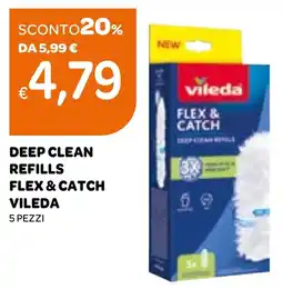 Ekom Deep clean refills flex & catch VILEDA offerta