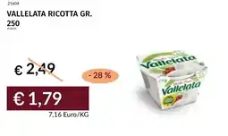Prezzemolo e Vitale Vallelata ricotta offerta