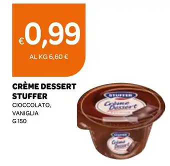 Ekom Crème dessert stuffer cioccolato, vaniglia offerta