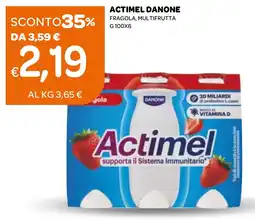 Ekom Actimel danone fragola, multifrutta offerta