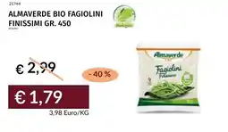 Prezzemolo e Vitale Almaverde bio fagiolini finissimi offerta