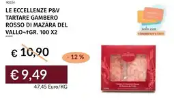 Prezzemolo e Vitale Le eccellenze p&v tartare gambero rosso di mazara del vallo offerta