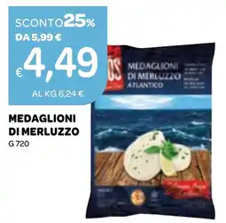 Ekom Medaglioni di merluzzo offerta