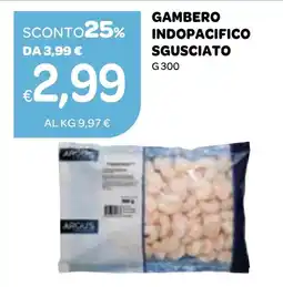 Ekom Gambero indopacifico sgusciato offerta