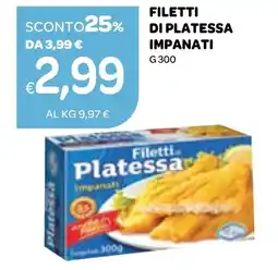 Ekom Filetti di platessa impanati offerta