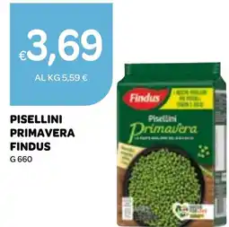 Ekom Pisellini primavera FINDUS offerta