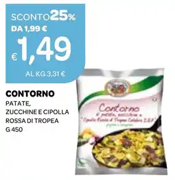 Ekom Contorno patate, zucchine e cipolla rossa di tropea offerta