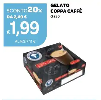 Ekom Gelato coppa caffè offerta