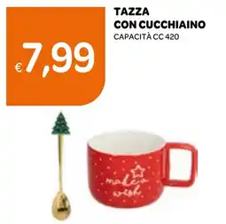Ekom Tazza con cucchiaino offerta