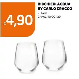 Ekom Bicchieri acqua by carlo cracco offerta