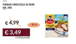 Prezzemolo e Vitale Findus croccole ai semi offerta