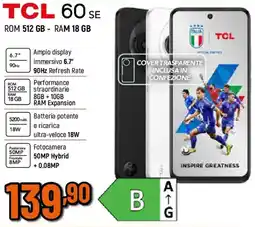 Extracoop TCL 60 SE offerta