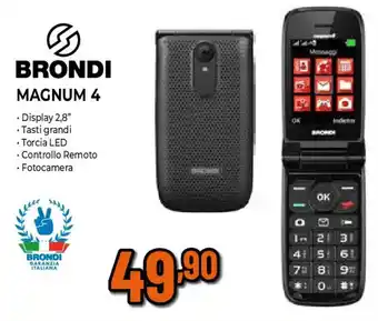 Extracoop Brondi magnum 4 offerta