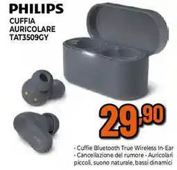 Extracoop PHILIPS CUFFIA AURICOLARE TAT3509GY offerta
