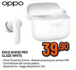 Extracoop Oppo enco buds3 pro glaze white offerta