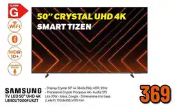 Extracoop SAMSUNG TV LED 50" UHD 4K UE50U7000FUXZT offerta