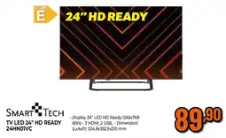 Extracoop SMART TECH TV LED 24" HD READY 24HNO1VC offerta