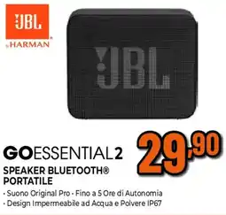 Extracoop Jbl goessential2 speaker bluetooth portatile offerta
