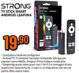 Extracoop Strong tv stick smart android leapuna offerta