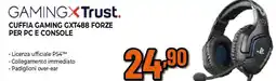 Extracoop Gamingxtrust cuffia gaming gxt488 forze per pc e console offerta