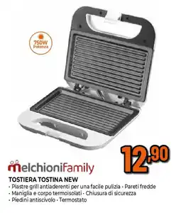 Extracoop Melchionifamily tostiera tostina new offerta