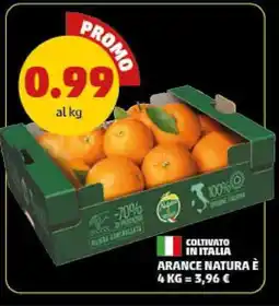 PENNY Arance natura è offerta