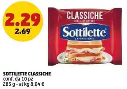 PENNY Sottilette classiche offerta