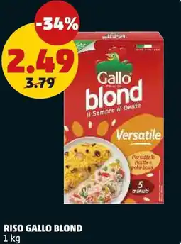 PENNY Riso gallo blond offerta