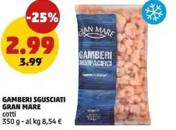 PENNY Gamberi sgusciati gran mare cotti offerta