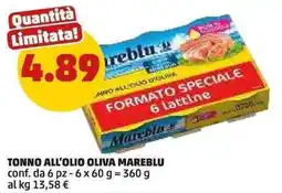 PENNY Tonno all'olio oliva MAREBLU offerta