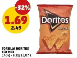 PENNY Tortilla doritos tex mex offerta