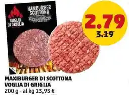 PENNY Maxiburger di scottona VOGLIA DI GRIGLIA offerta